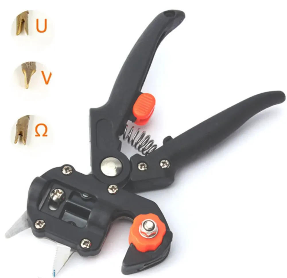 Unealta tip foarfeca/patent/cleste pentru altoit pomi