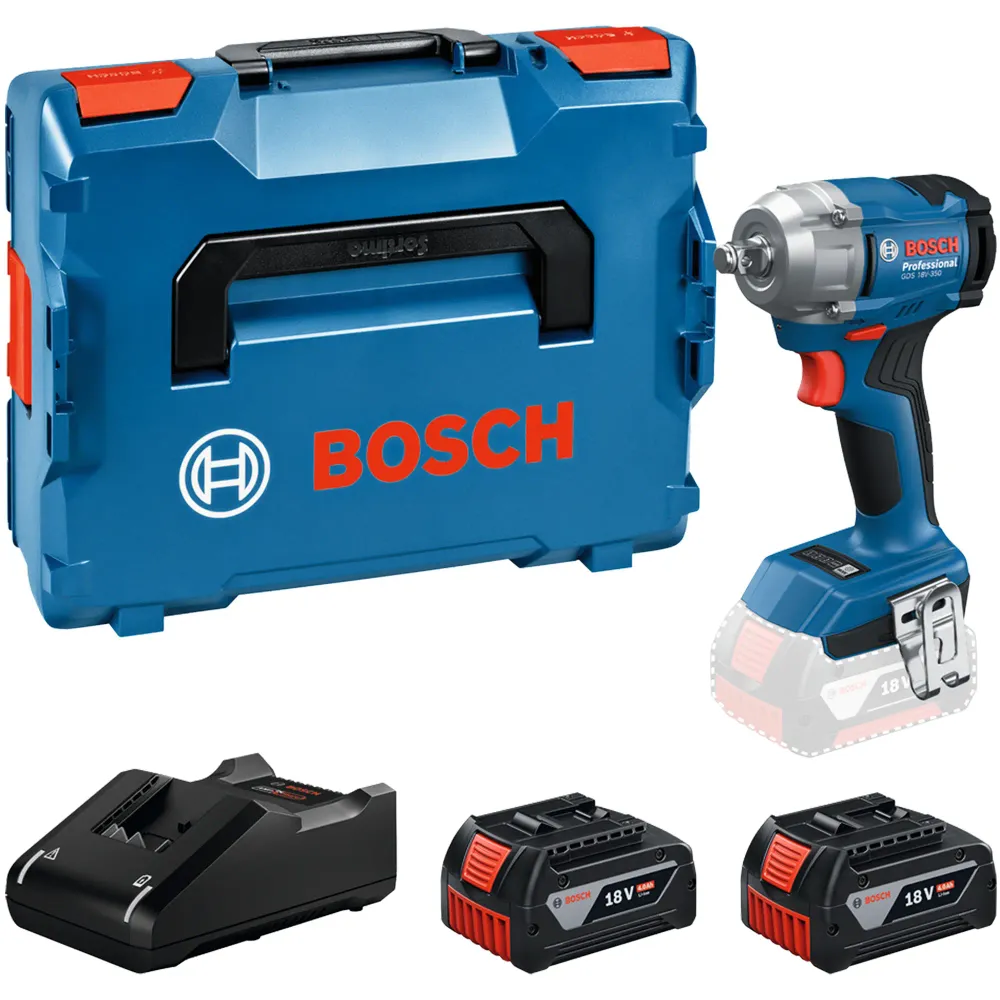 Șurubelniță cu impulsuri Bosch GDS 18V-350 4Ah