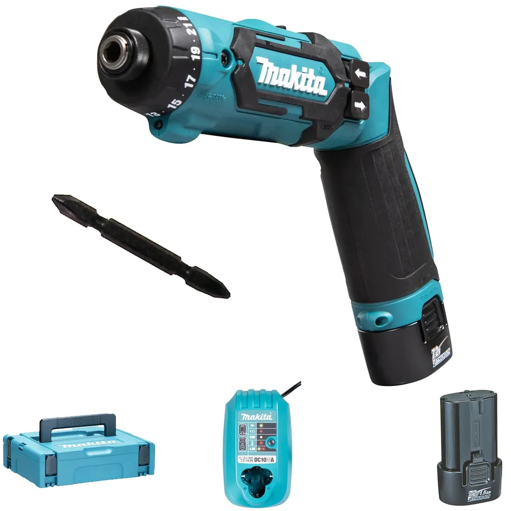 Şurubelniţă Makita DF012DSJ 7.2V 1.5Ah