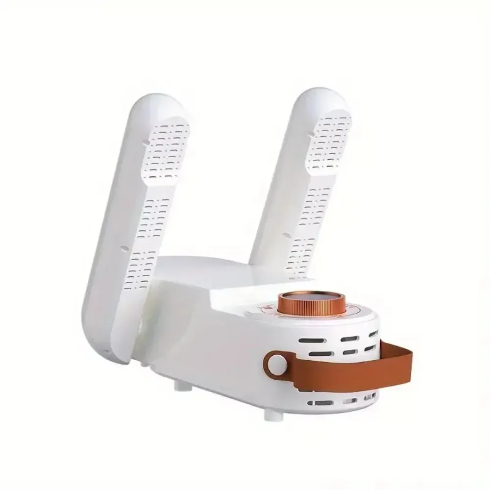 Uscator electric pentru pantofi, doua brate pliabile, timer 120 minute, temperatura 48 grade Celsius