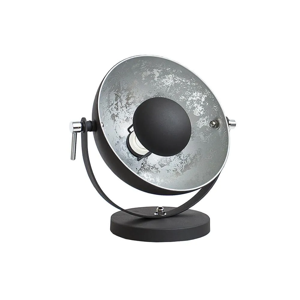 Veioza neagra din aluminiu Studio Invicta Interior