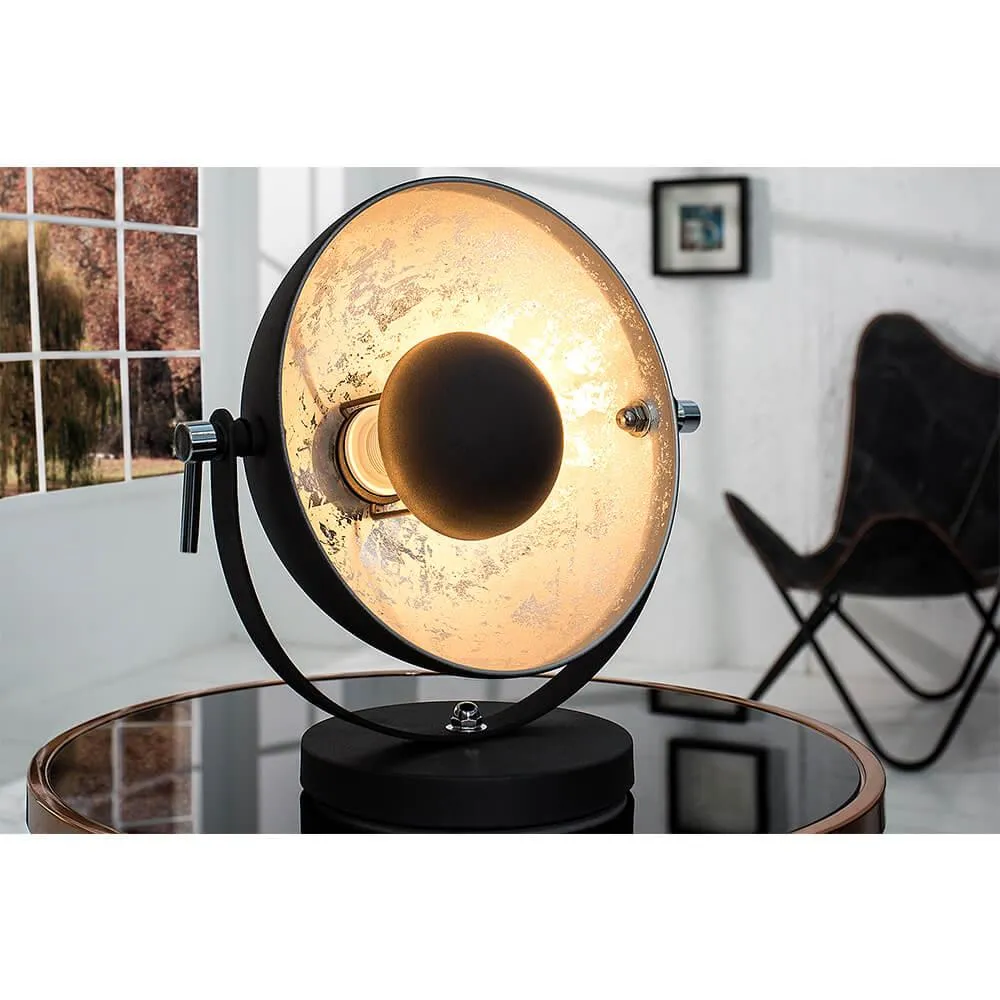 Veioza neagra din aluminiu Studio Invicta Interior