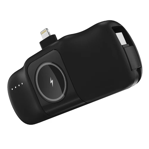 Wozinsky WF16-YLS 5000 mAh 15 W Lightning/USB-C/Apple Watch - Negru