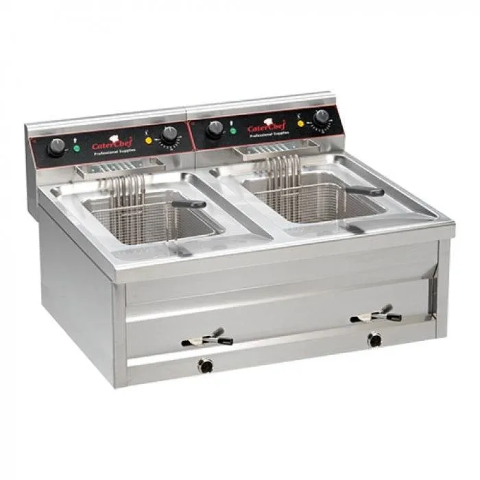 Friteuza electrica 2x12L, 2x9 kW, 380 V
